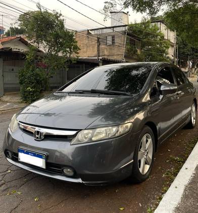 HONDA CIVIC 1.8 LXS 16V FLEX 4P AUTOMÁTICO